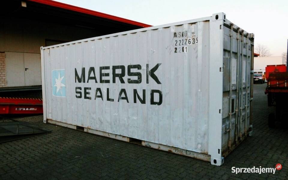 Kontener morski magazynowy 20DV 6 metrowy śląskie Będzin