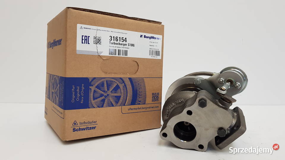 Nowa turbosprężarka SCHWITZER 312196K 312196 Siedlce