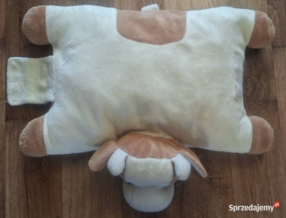 Poduszka pluszowa na rzep krowa dziecka sprzedam
