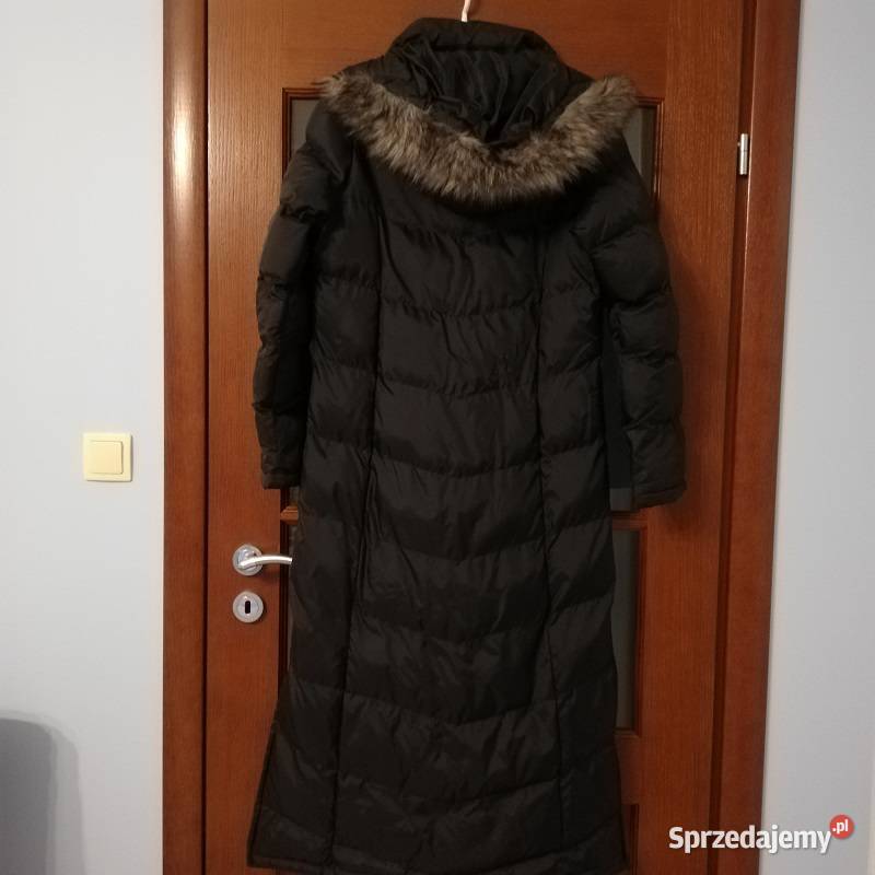 Kurtka puchowa czarna zimowa damska M 38 Sieradz