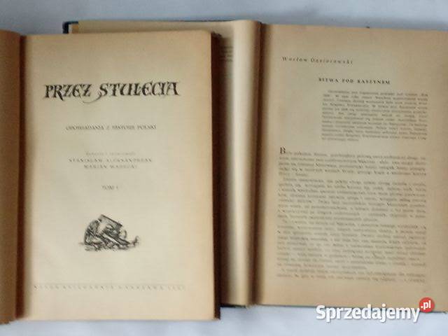 stulecia opowiadania z historii Polski 1961 Książki dla dzieci Łódź