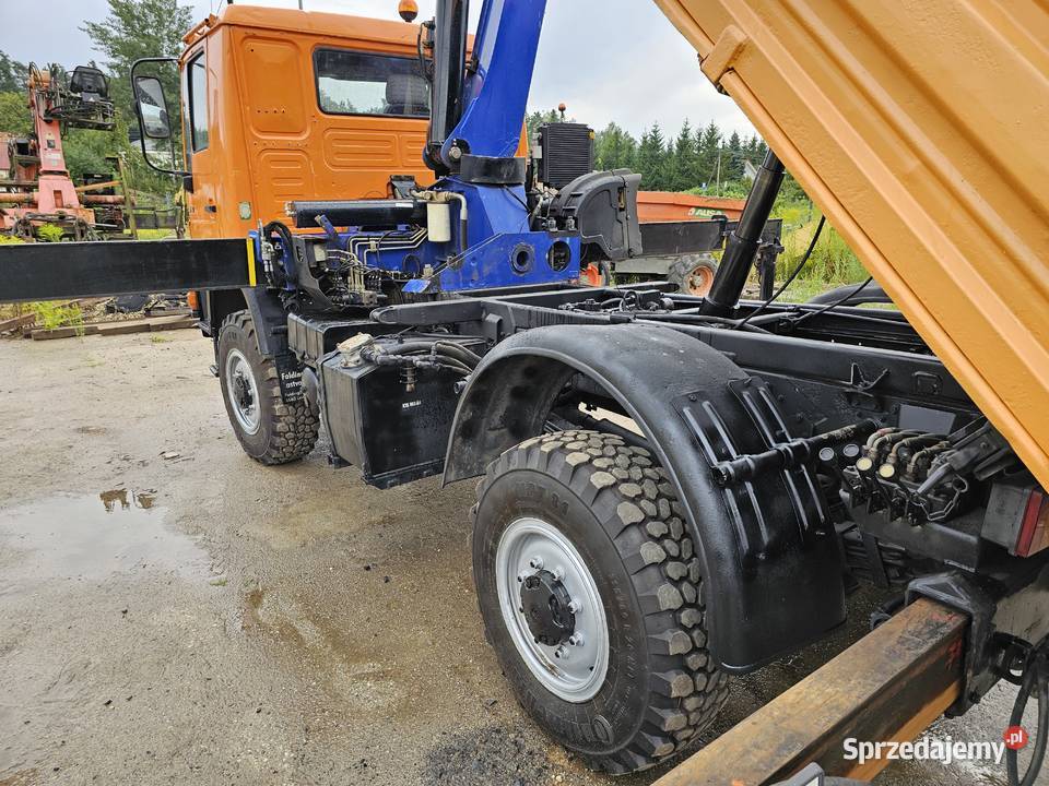 MAN L22 8 153 OFF ROAD duży HDS terenowy dolnośląskie Lubin
