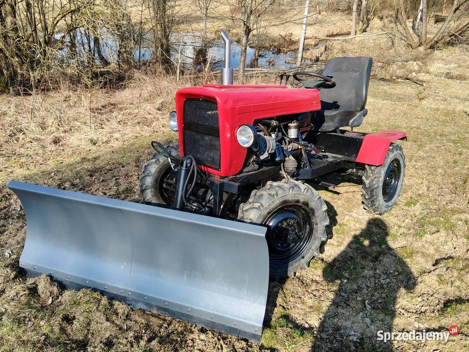 Traktorek sam 4x4 uaz 16d ciągnik pług Skrzynia biegów Manualna Pozostałe śląskie Żywiec
