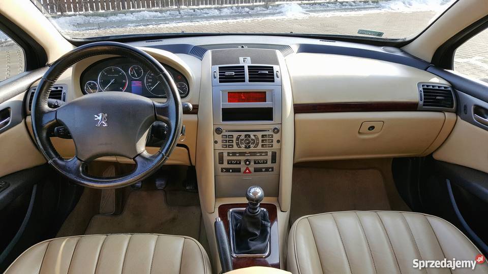Peugeot 406 SW Panoram jasna skóra el fotele Warszawa