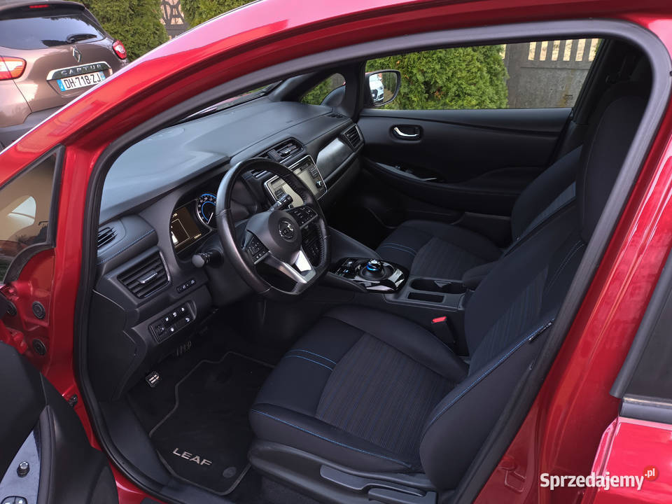 Nissan Leaf 2019 40kWh pompa ciepła kamera Kielce