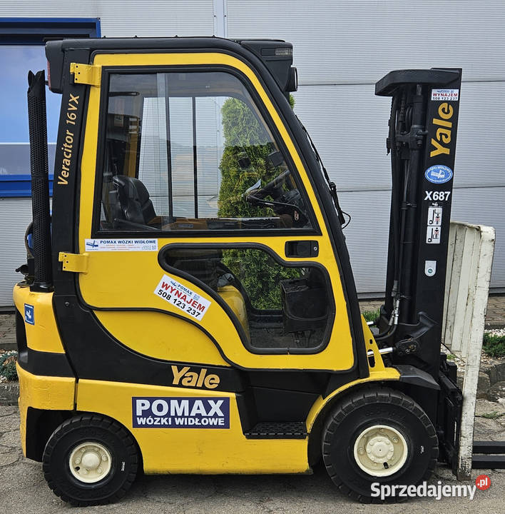 Wózek widłowy YALE GLP16VX 16T LPG Triplex