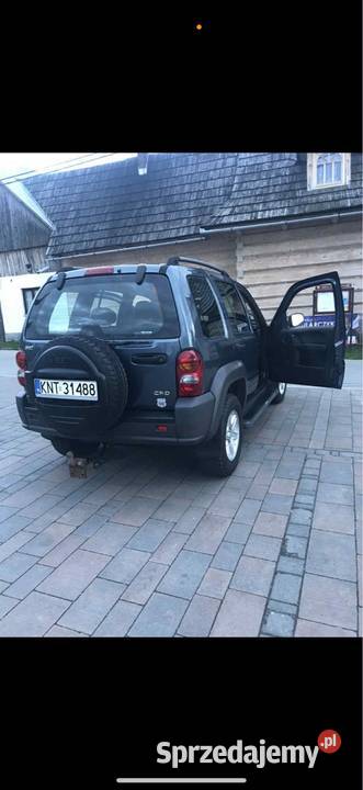 Jeep Cherokee Liberrty Sport 25 Crd Hak 4X4 napęd 4x4 Cherokee świętokrzyskie Kielce