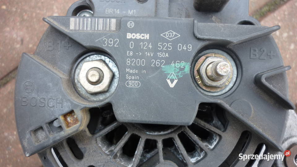 Alternator Renault Laguna 2 20 16V Kiszkowo sprzedam