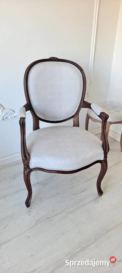 Stylowy fotel krzesło Ludwik Ludwikowski Szczecin