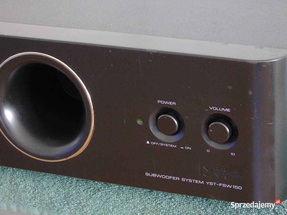 Subwoofer aktywny Yamaha YSTFSW150 czarny Jasło
