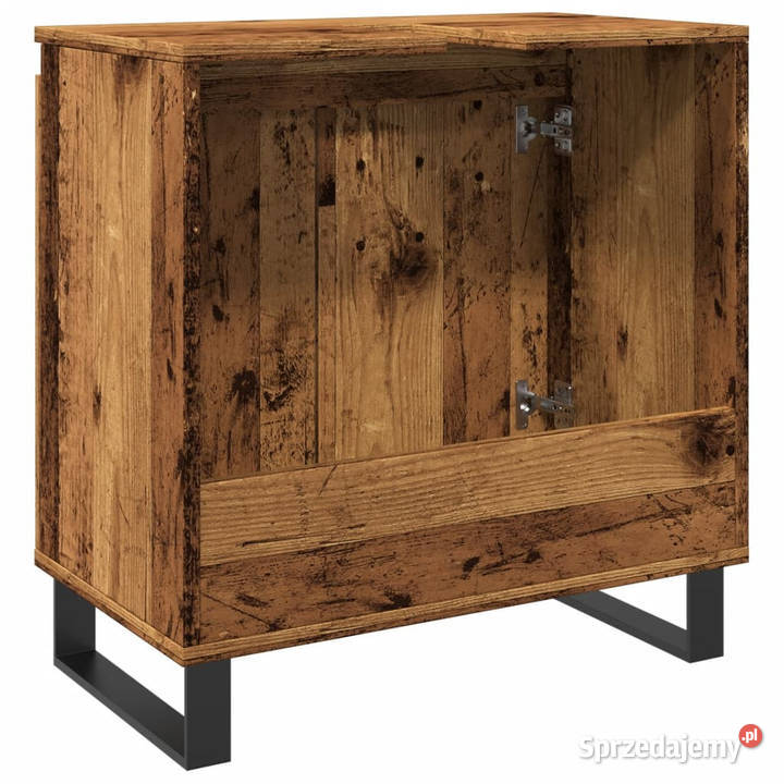 Szafka łazienkowa stare drewno 58x33x60 WM857220 mazowieckie Warszawa