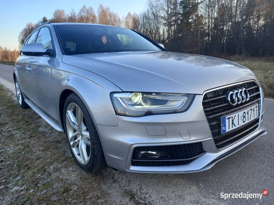 Audi a4 b8 FL 20 Tdi 150 2xSlineAutomatXenon świętokrzyskie Smyków