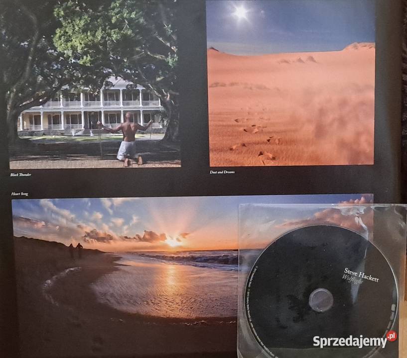 Album Steve Hackett Wolflight Warszawa