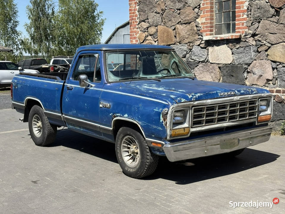 Dodge RAM Dodge Ram Royal D150 Short Krótki Rok produkcji 1984 Sulechów sprzedam