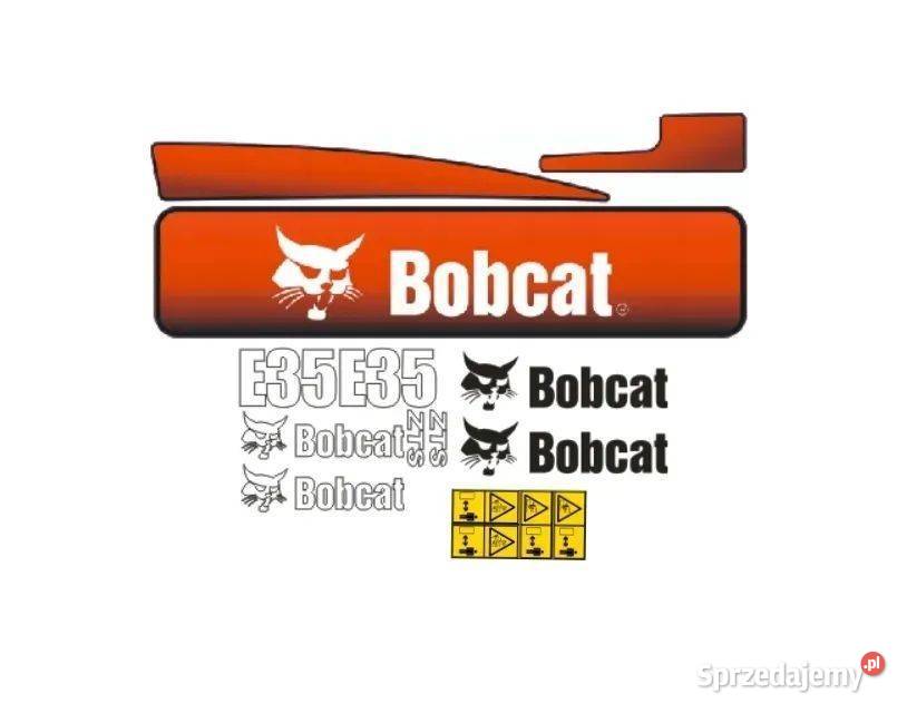 Naklejki oklejenie naklejka BOBCAT E35 Zamiennik mazowieckie