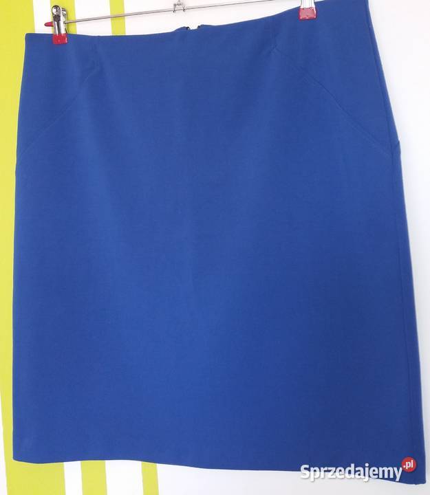 XL48 Chabrowa spódniczka w idealnym stanie