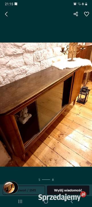 komoda prl retro patyczak sideboard