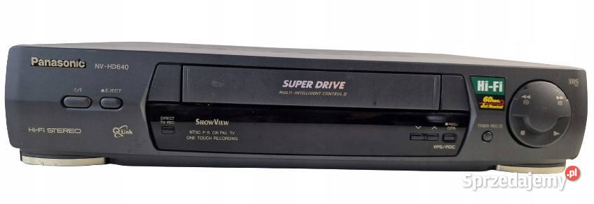 Video magnetowid Panasonic NVHD640 NV 640 VHS Międzychód