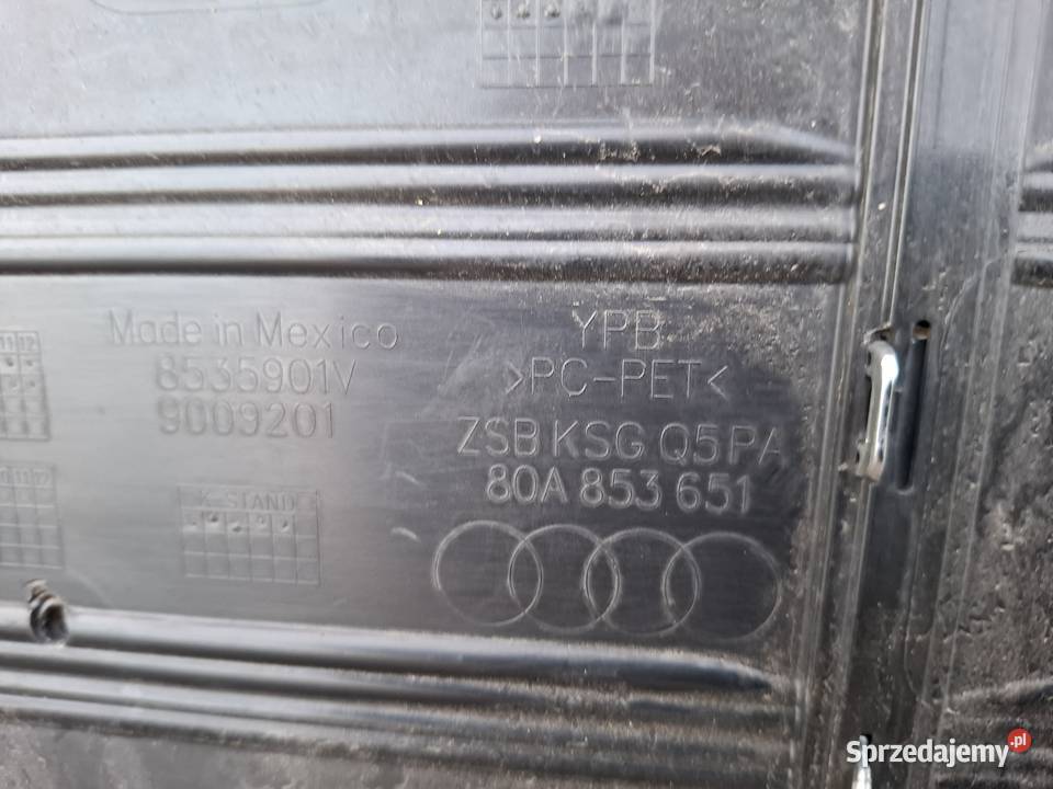 Oryginalny grill Audi q5 80A mazowieckie Siedlce