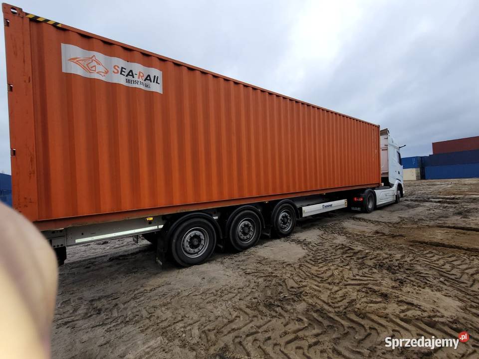 Kontener morski 40 hc Wyposażenie firm Łódź