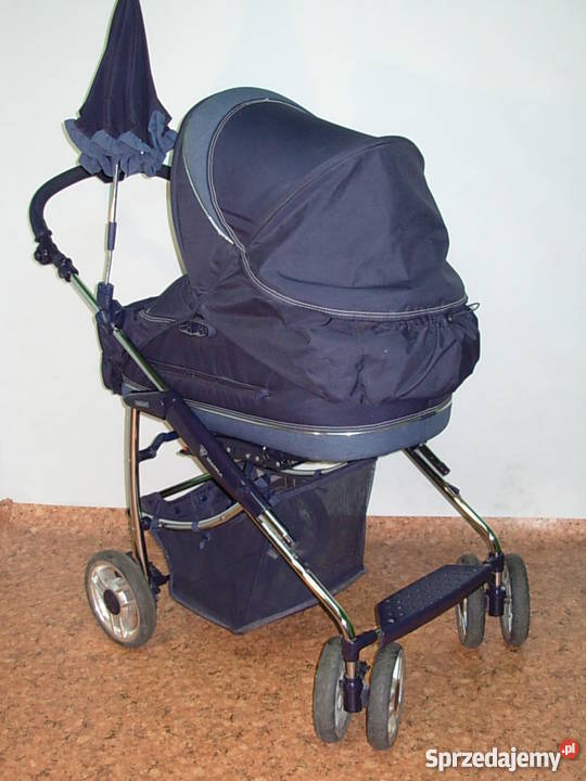 Wózek wielofunkcyjny BEBECAR Multipla 3w1 z fote Metal Łódź