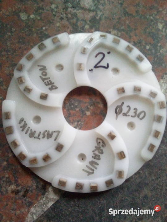 Fi 250 2 tarcza diamentowa szlifowanie mazowieckie Strzegowo sprzedam