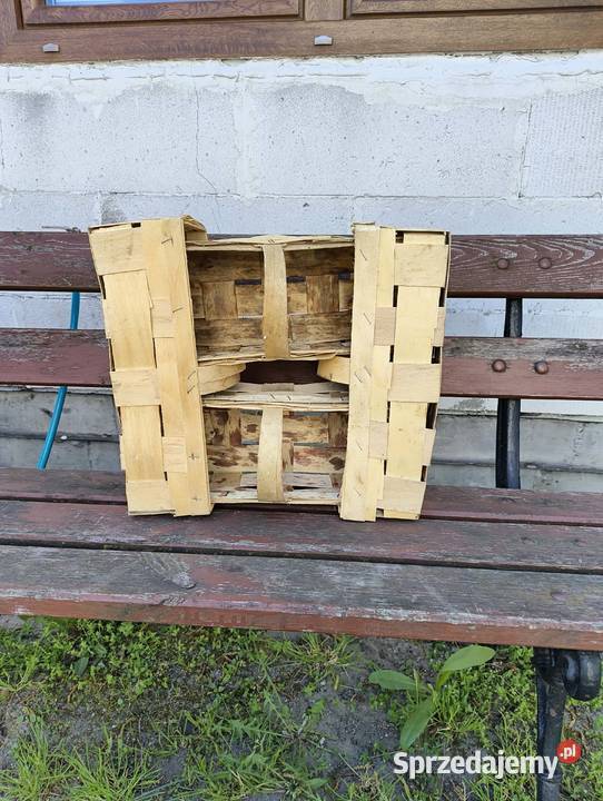 Łubijanki kobiałki koszyki skrzynki na truskawki Biłgoraj sprzedam