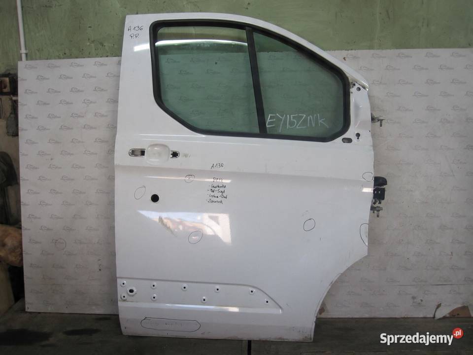 FORD TRANSIT CUSTOM 15r drzwi prawe przód