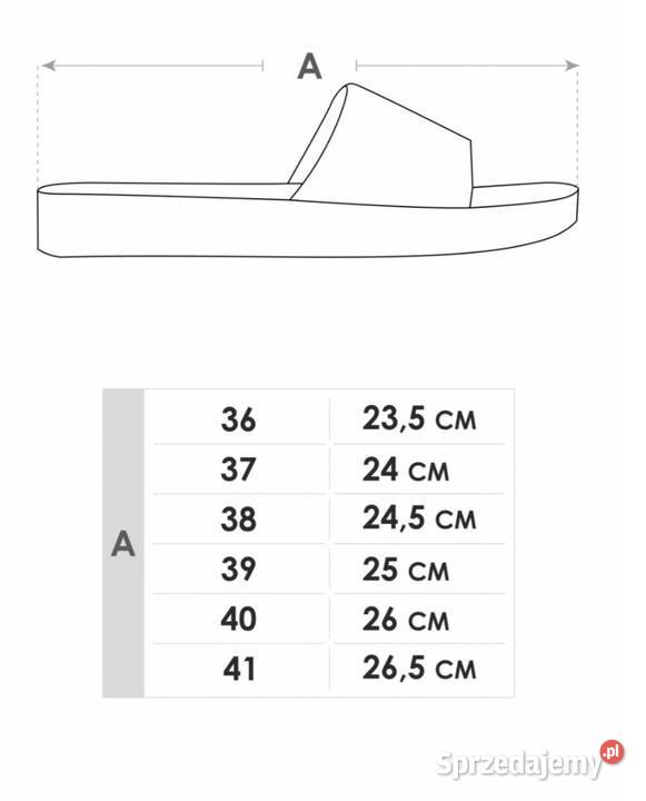 Klapki damskie pudrowy róż rozmiar 36 Wadowice