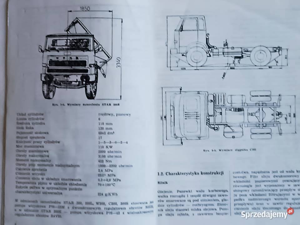 STAR 200 Instrukcja obsługi WEMA Warszawa 1986 Pozostałe Rzeszów sprzedam
