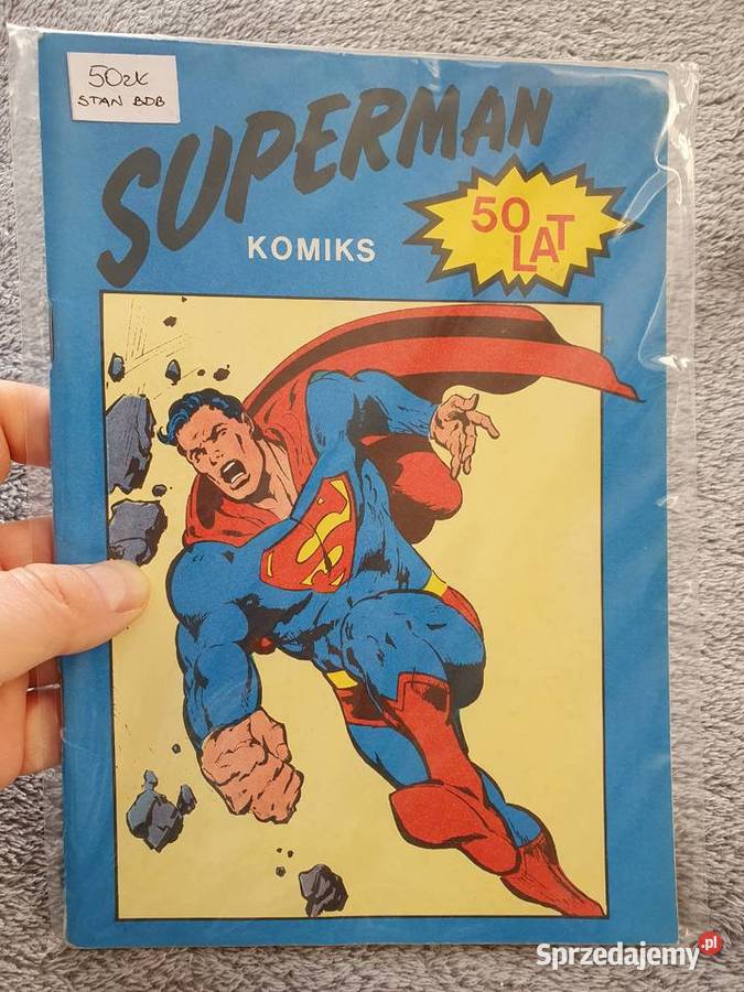 Superman 50 lat 1989 wydanie 1 Gdynia