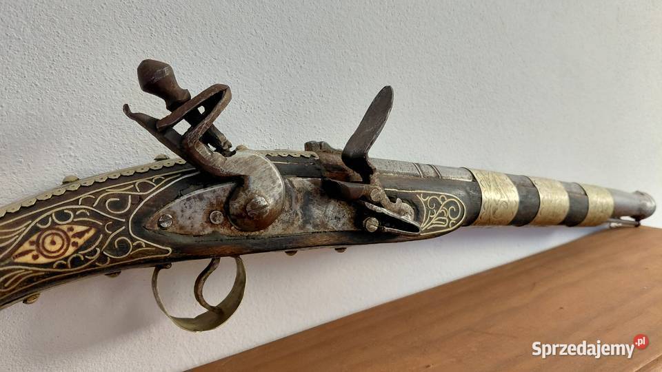 Piostolet Skałkowy Połnocna afryka Militaria Krzykawa