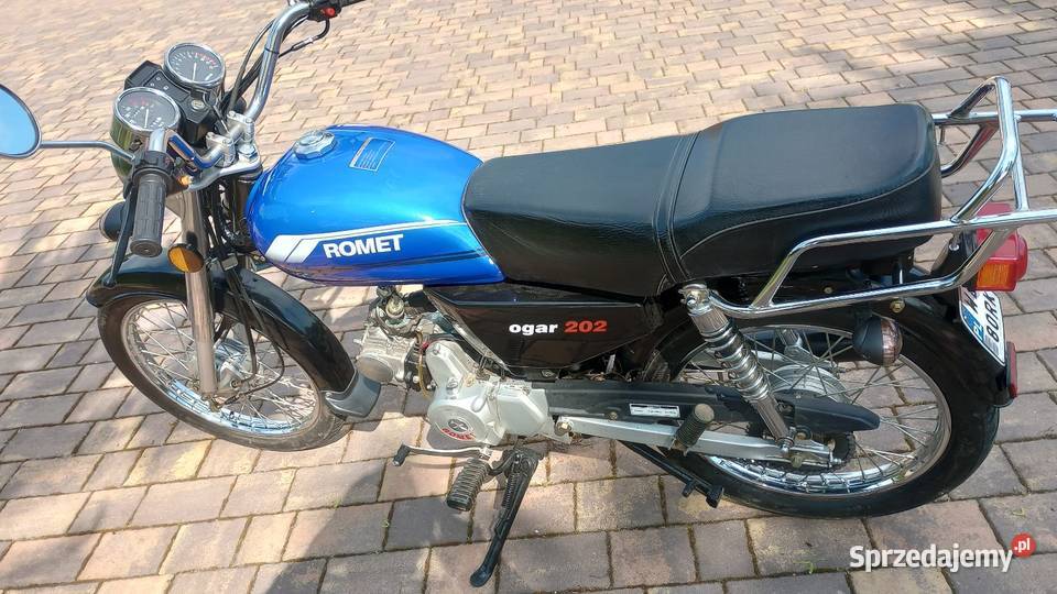 Motorower Romet Ogar 202 niebieski lubelskie