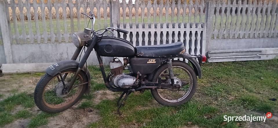 Wsk 125 plomba na silniku Lututów