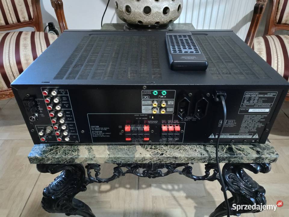 Amplituner KENWOOD KRV6060 z pilotem Drawski Młyn