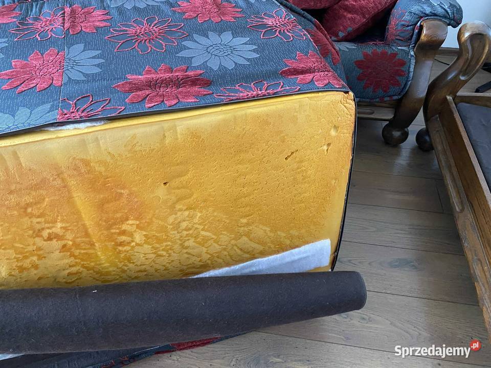 Sofa2 fotele na dębowym stelażu 210cm