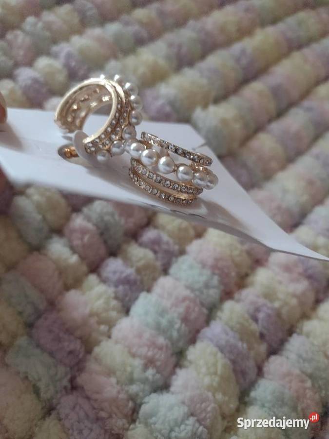 ASOS Bogato zdobione Kolczyki ślubne perły NOWE Dla kobiet małopolskie Kraków