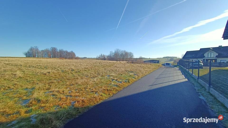 Działka budowlana Rząsiny widok na góry 101zł/m2