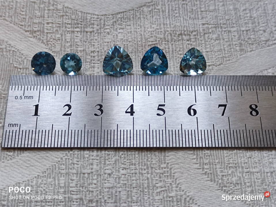 Topaz naturalny Kamienie szlachetne Pozostałe Wrocław