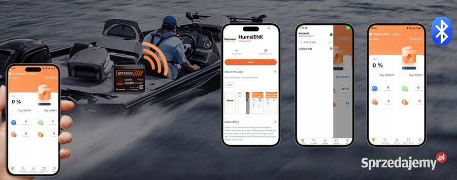 Akumulator LiFePo4 100Ah z bluetooth sprzedam