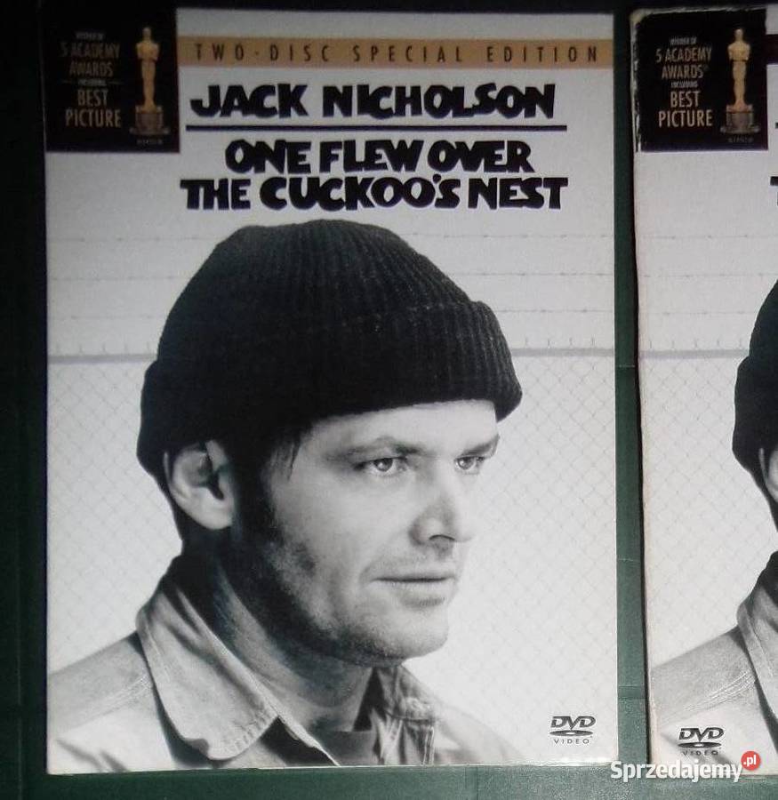 Jack Nicholson Lot kukułczym gniazdem DVD 2002 Filmy Rzeszów sprzedam