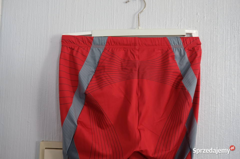 czerwone spodnie męskie CRAFT z Norwegii S 36 Toruń