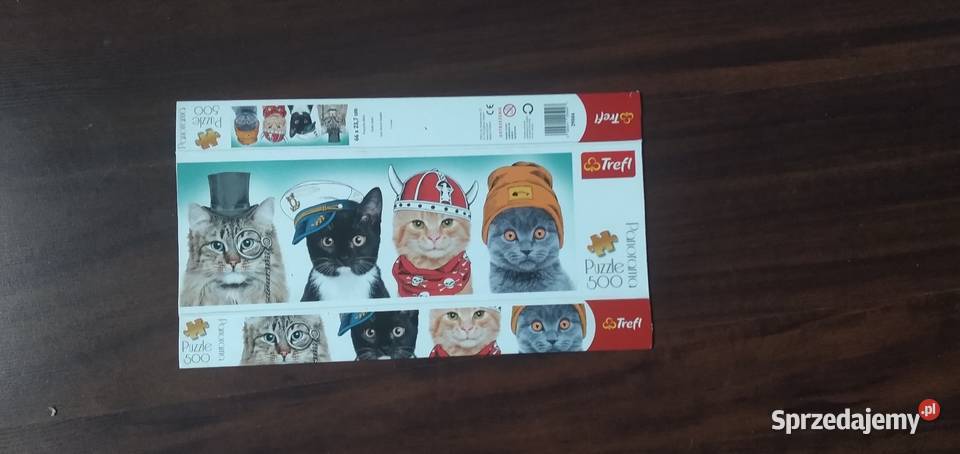 Puzzle ułożone 500 elementów