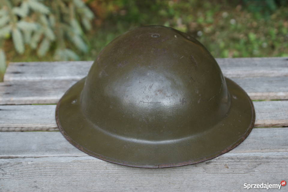 Oryginalny hełm belgijski MK II z 1949 rozmiar mazowieckie Warszawa