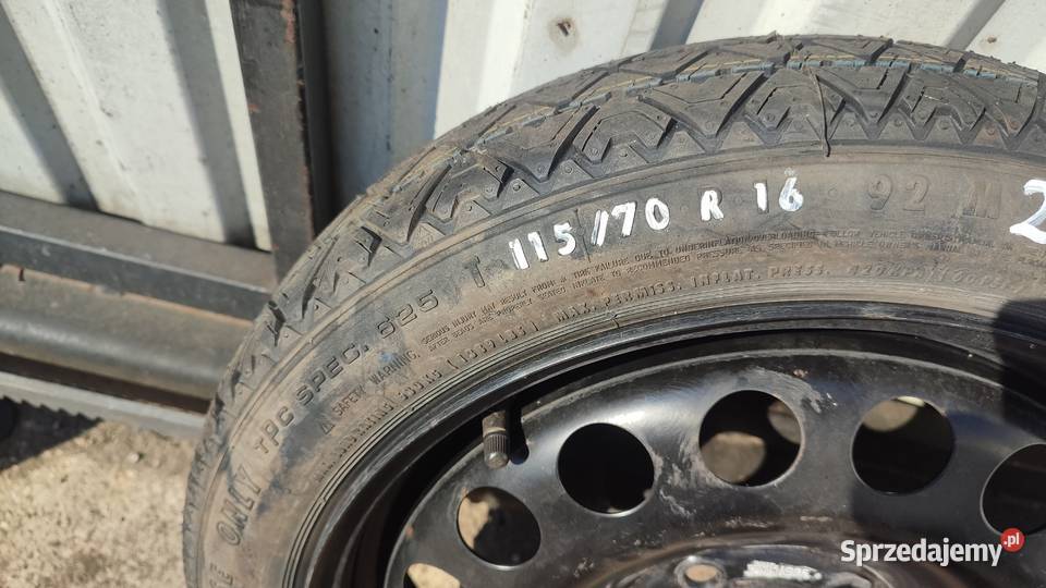 OPEL ASTRA J ZAFIRA C DOJAZDÓWKA R16 5x115 ET25 Włoszczowa