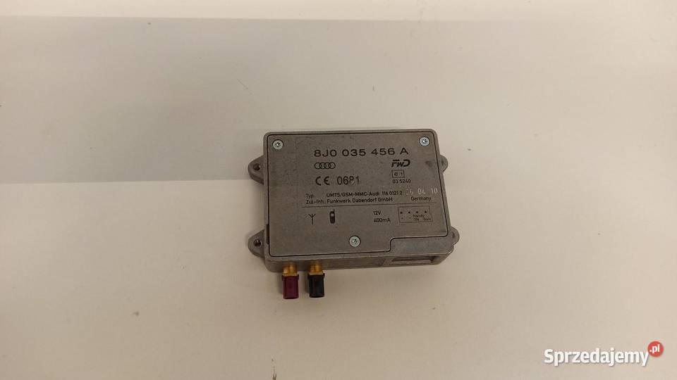 AUDI A4 B8 A5 8T A7 WZMACNIACZ ANTENY 8J0035456A