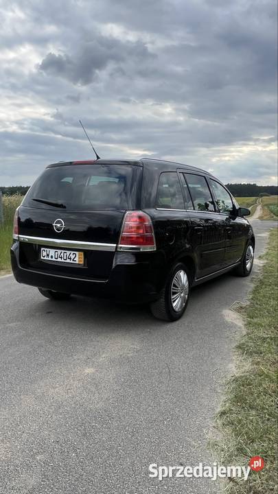 Opel zafira b 7 osobowa 193251km wielkopolskie Margonin sprzedam