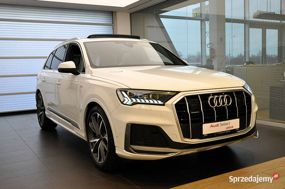Audi Q7 50TDI Quattro Sline Virtual światła do jazdy dziennej Kielce