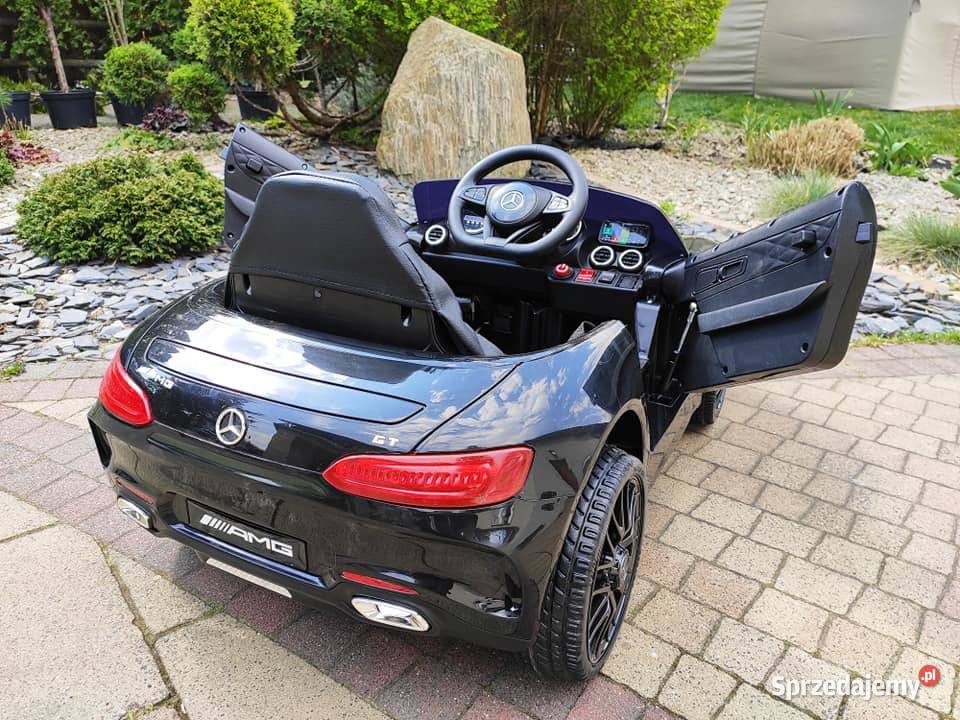 Auto samochód na akumulator MERCEDES GTR pojazd