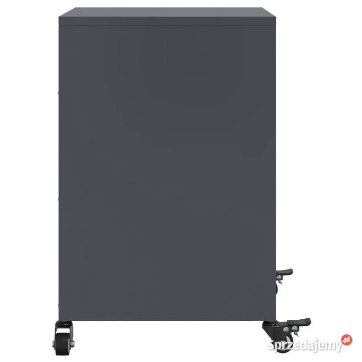 Szafka nocna antracytowa 36x39x59 stal WM846720 Warszawa